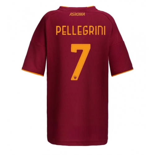 Billige Fotballdrakt AS Roma Lorenzo Pellegrini #7 Replika Hjemmedrakt Dame 2025-26 Kortermet Billige Fotballdrakt AS Roma Lorenzo Pellegrini #7 Replika Hjemmedrakt Dame 2025-26 Kortermet